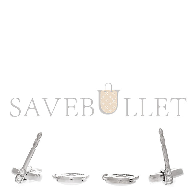 HERMÈS 18K WHITE GOLD DIAMOND PM CHAINE D